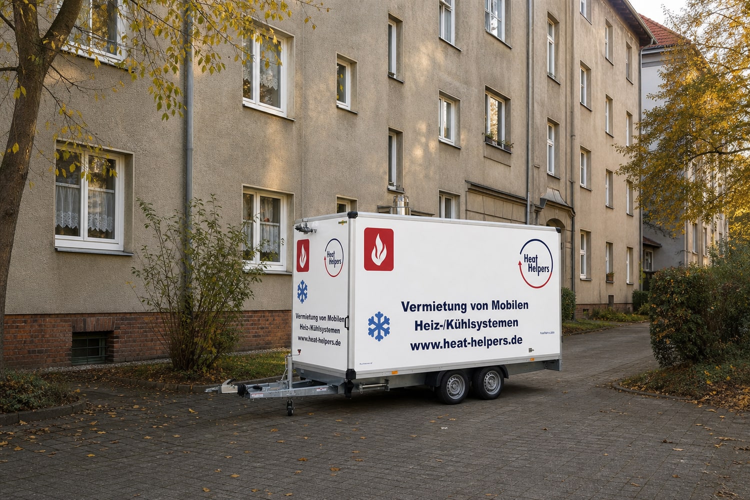Mobile Heizzentrale 150 kW
